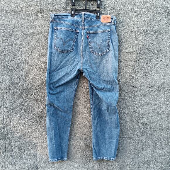 Levi’s 550 Relaxed Boot Cut Women’s Jeans Size 20M Blue Denim Mid Rise - Picture 5 of 5